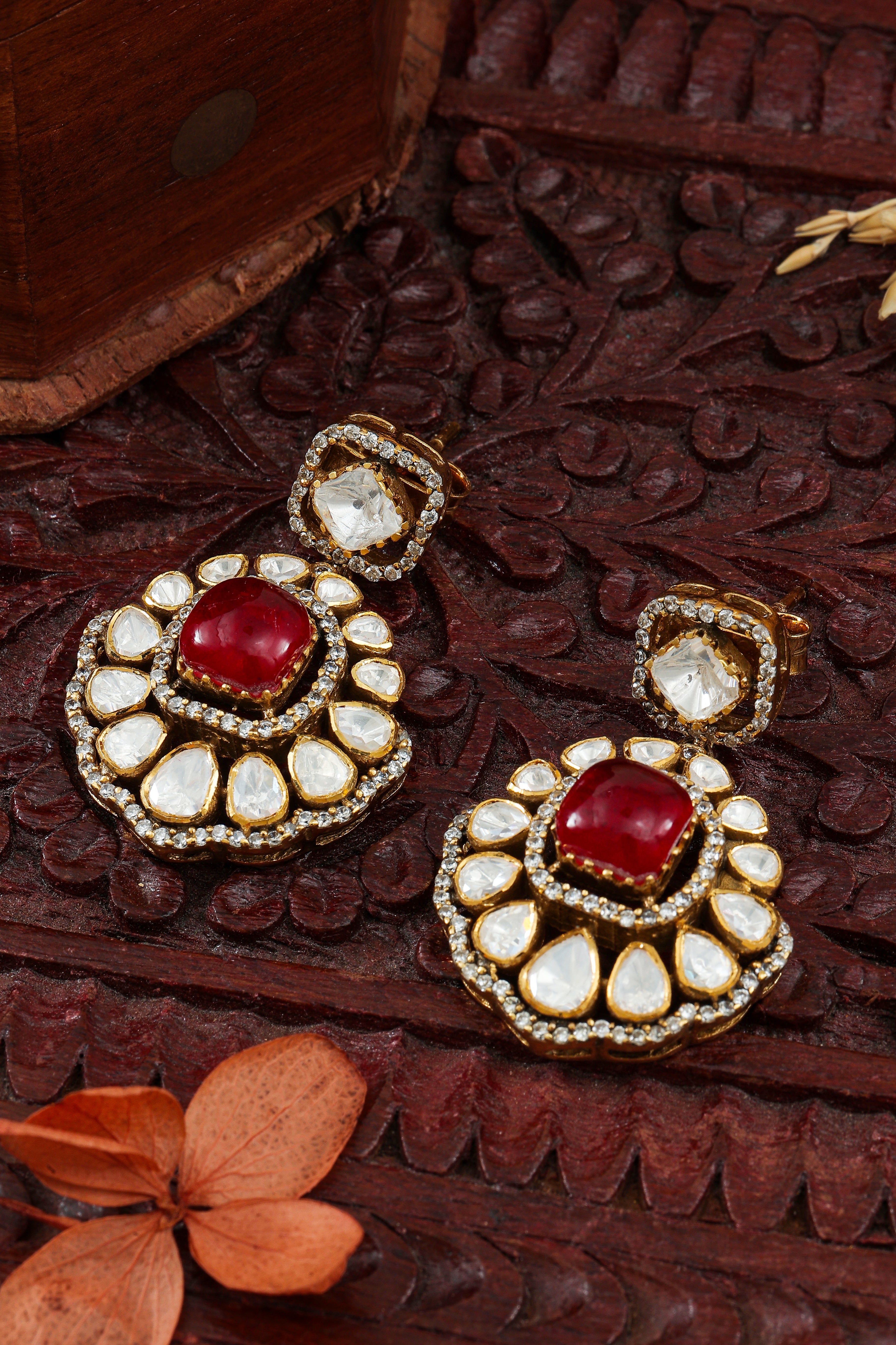 POLKI EARRINGS