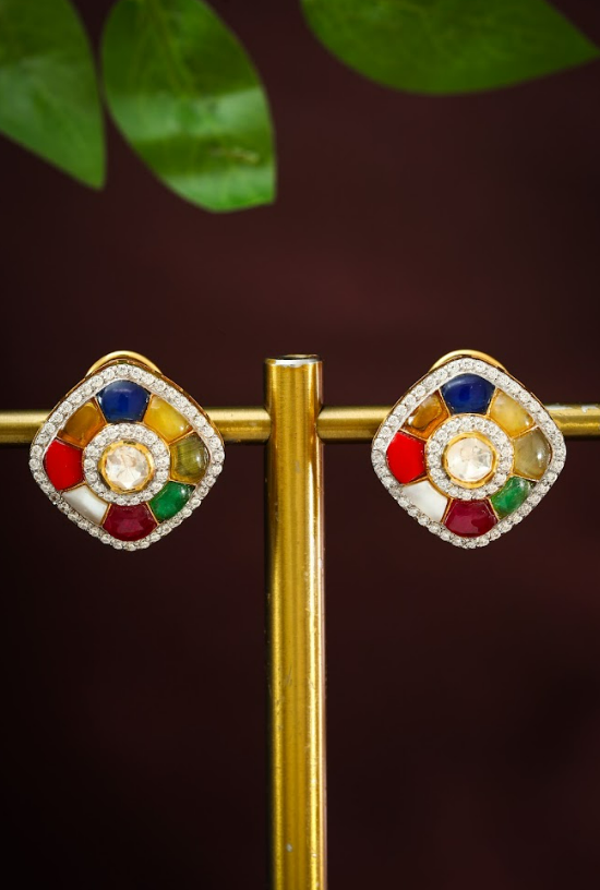 NAVRATNA  POLKI CHOKER